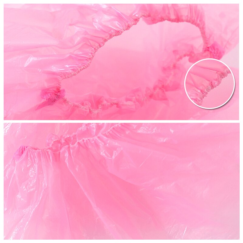 100PC Disposable Plastic Anti Slip Boot Safety Shoe Cover Cleaning Plastic Over Shoes Shoe Boot Covers Carpet Protectors