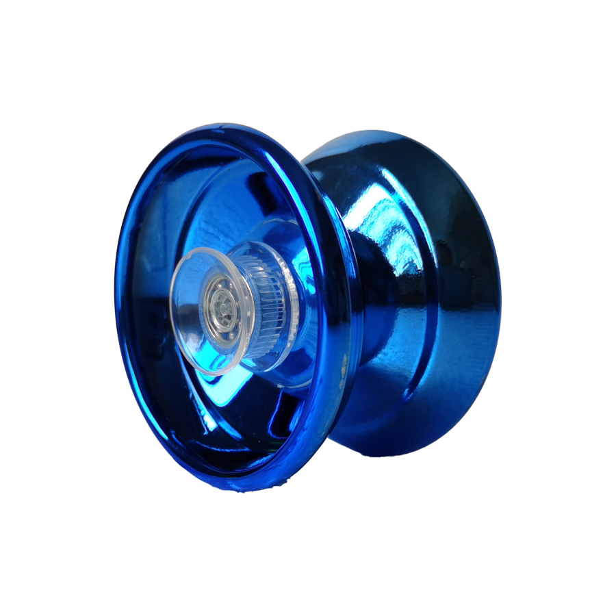 Palla Yoyo professionale in metallo e alluminio per bambini principianti, Yoyoball competitivo, Yoyoyoball per bambini adulti con accessori: Blu