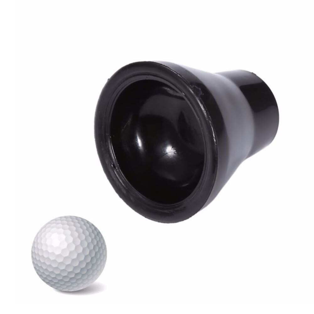 Rubber Golf Ball Retriever Tools Pick Up Ball Putter Grip Retriever Device Suction Cup Pickup Screw Golf Training Aids