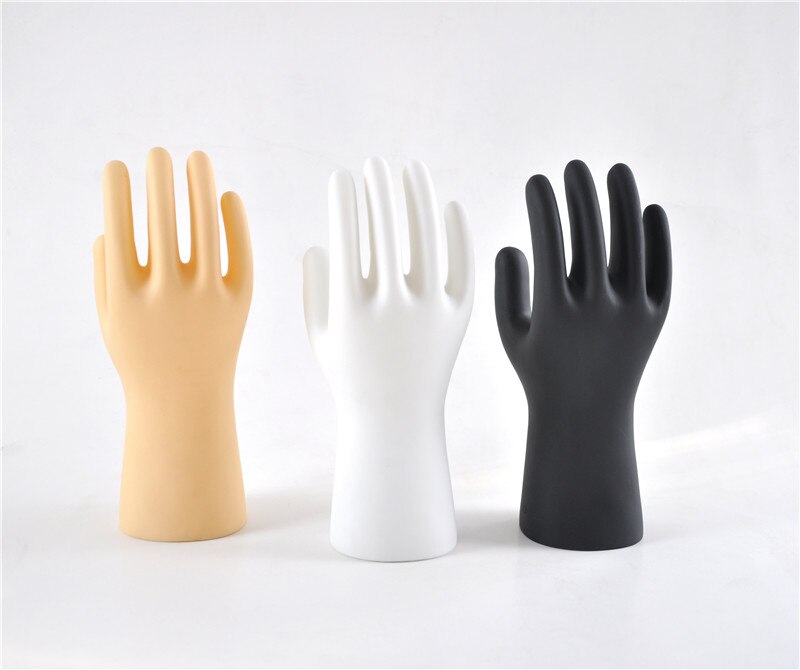 1pc miesten mannekiini käsi rannerengas kello käsineet rannekoru rannekoru korut näyttö pohja mies käsineet malli iho käsi