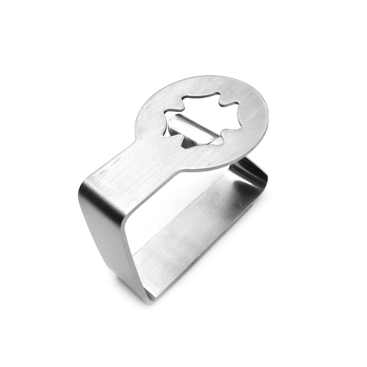 4Pcs Rvs Tafelkleed Clip Restaurant Ronde Tafelkleed Klemmen Wedding Party Home Kleding Bed Linnen Beveiligen Clip: F