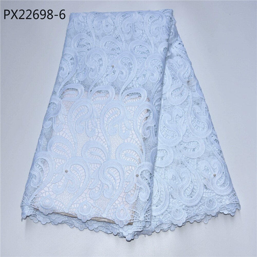 coming African Lace Fabric African Guipure Cord Lace Embroidery wedding cloth use for women dress