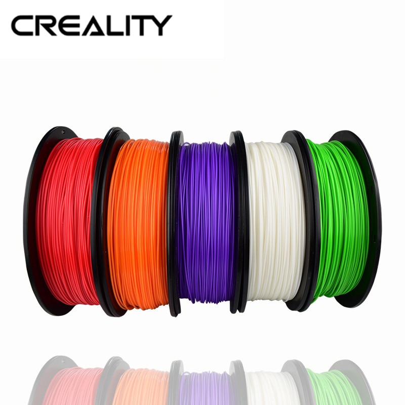 Creality 3D-imprimante 3D, 20 couleurs en option, 1KG, 1.75MM, matériaux d'impression PLA, Filament PLA