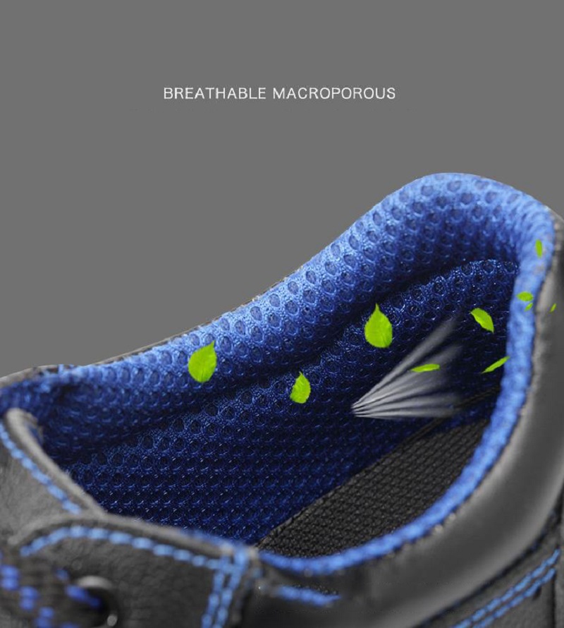 Chaussures de travail de sécurité pour hommes, bottes d'extérieur à embout en acier Indestructible, Anti-écrasement, Anti-perforation, baskets confortables, recommandées