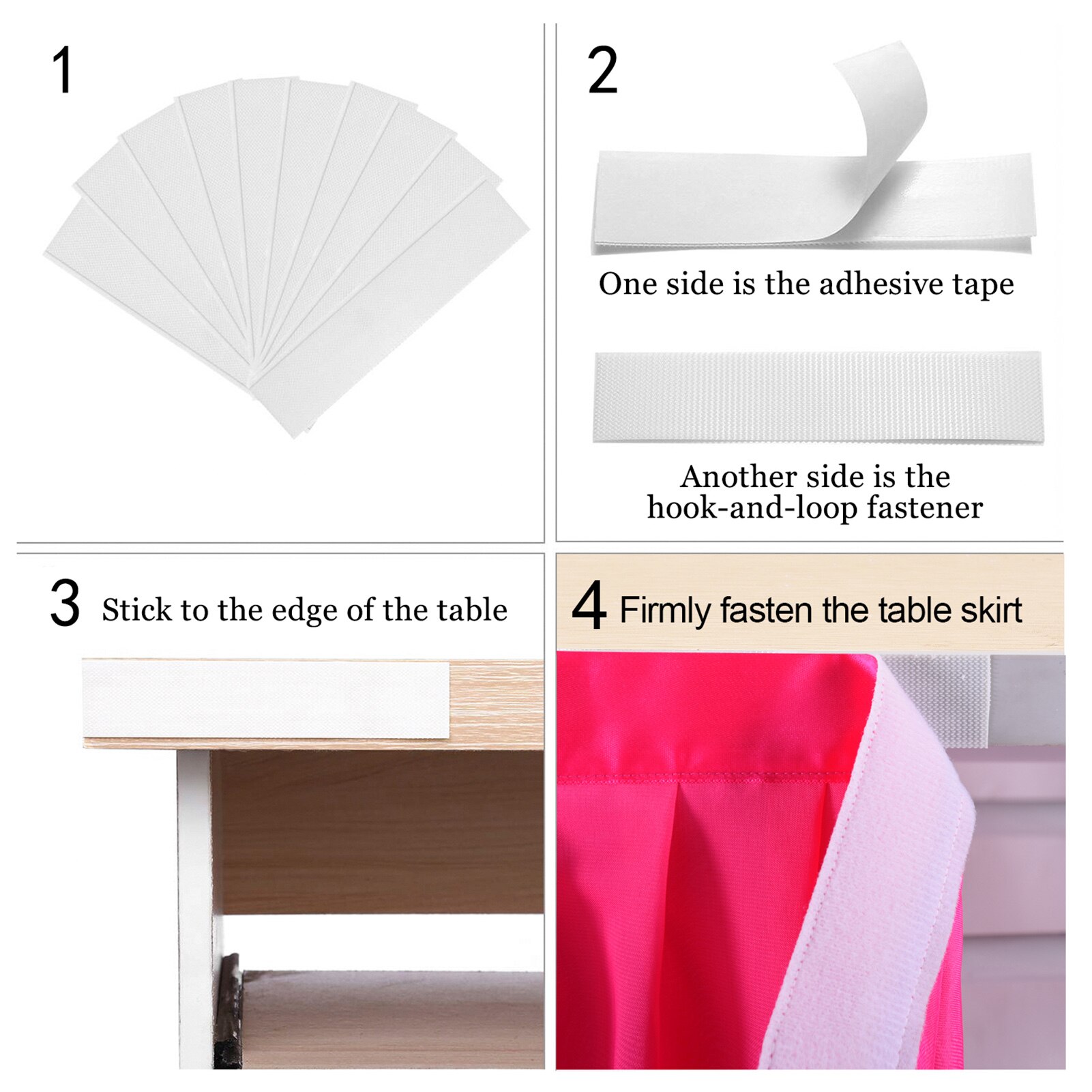 6 Layer Tulle Table Skirt Tutu Table Skirts Tableware Rainbow Baby Birthday Party Decorations Banquet Wedding Home Party Supply