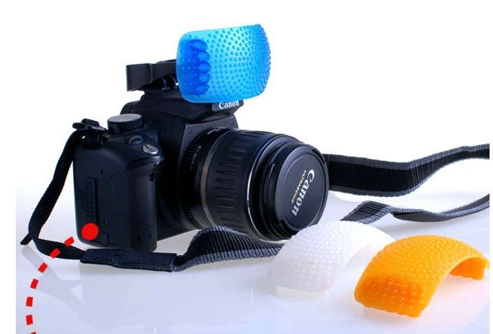 Flash Diffuser 3 Kleur Pop up Flash Diffuser met een Beugel voor Digitale Camera