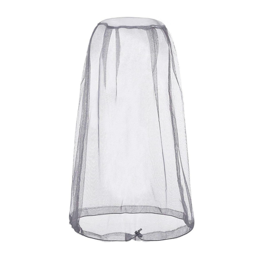 Ademend gaas muggenhoofdnetten Lichtgewicht hoedennet Cover Outdoor Camping Vissen Anti-muggenhoes Insectbestendige hoed: Lavendel