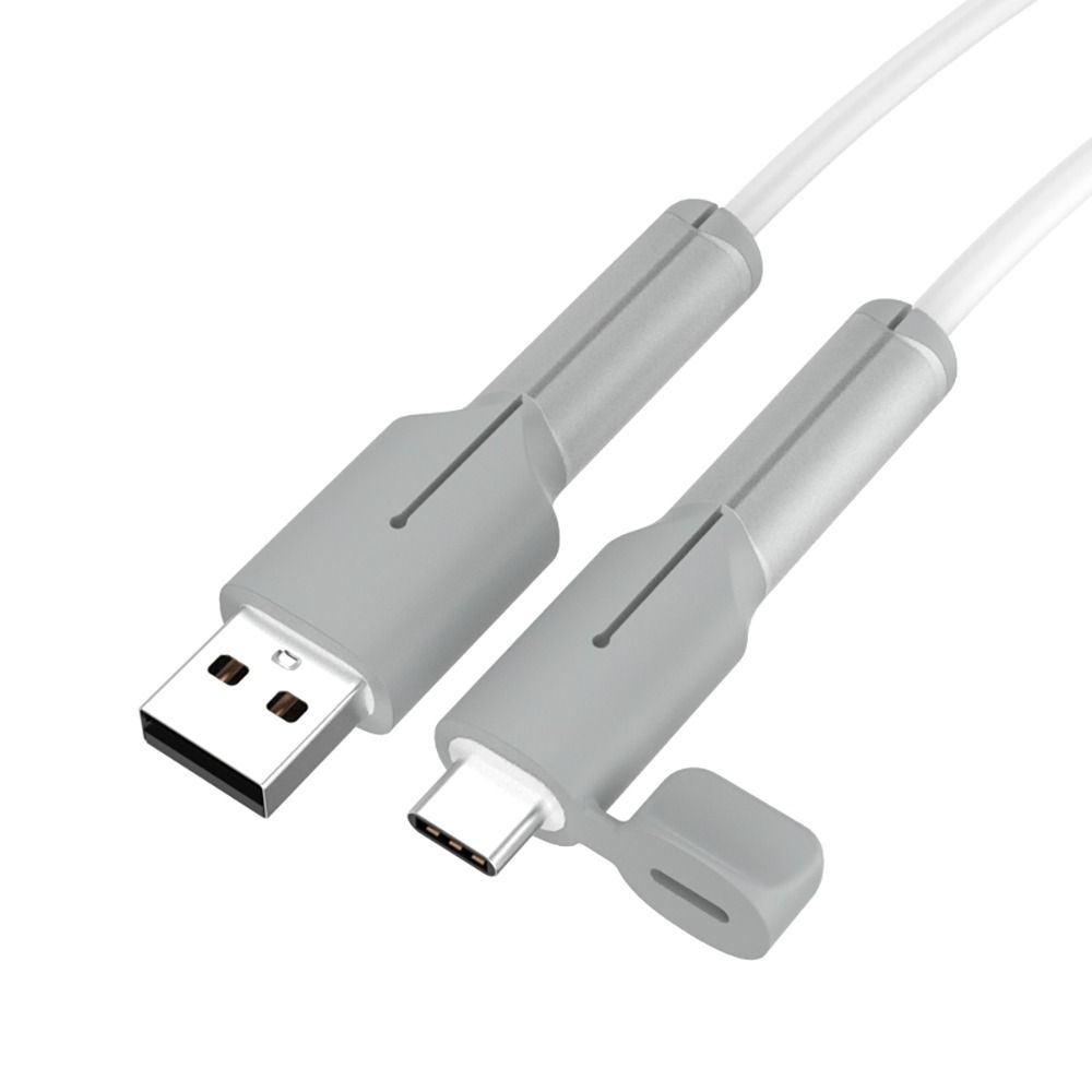 Kabelbeschermer Zachte Siliconen Hoes Type C Oplader Kabelbeschermer Praktische Accessoires