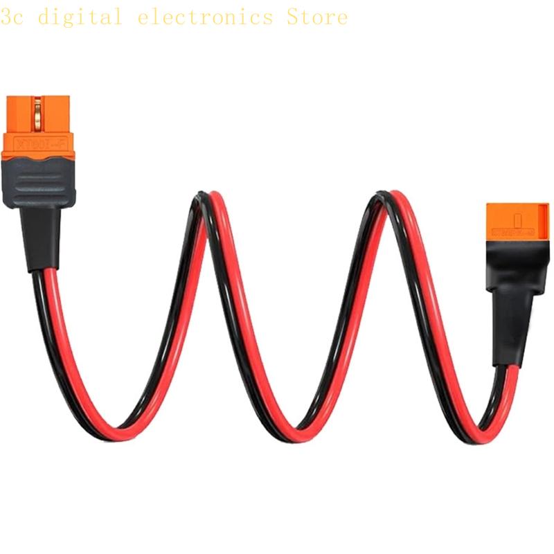 10ca XT60i Extension Cable Manne naar vrouwelijke connector -stroomoplossing voor externe: Goud