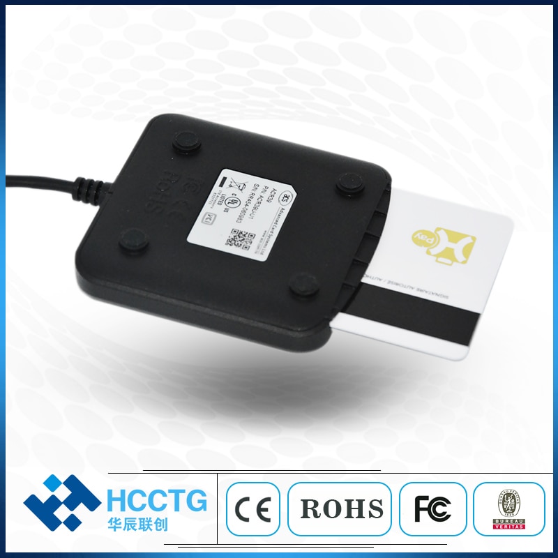 Kannettava iso 7816 type c smart usb emv sirukortinlukija kirjoittaja acr 39u- uf