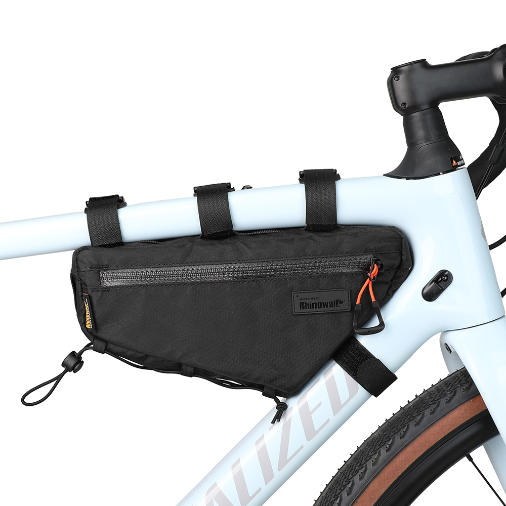 Fietstas Grote Capaciteit Mtb Racefiets Frame Tas Tas Waterdichte Kittzak Koffer Fietstas Accessoires: Paars