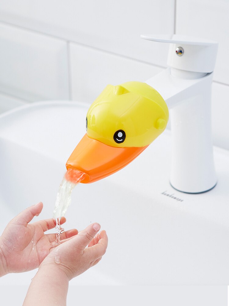 Cartoon Faucet Extender For Children Toddler Kids Hand Wash Kids Baby Hand Wash Helper Bathroom Washbasin Accessories