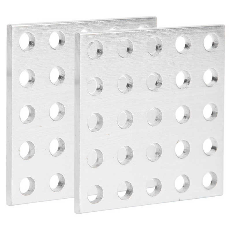 energy meter power meter Aluminum Grid Panel Plate Mesh Panel Industrial Parts 3116‑0040‑0040 5 x 5 Hole digital