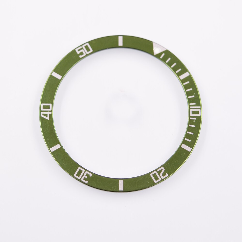 38mm Bezel Insert Aluminum Bezel Ring Fit 42mm SKX007 SKX Watch Case Watch Accessories: H