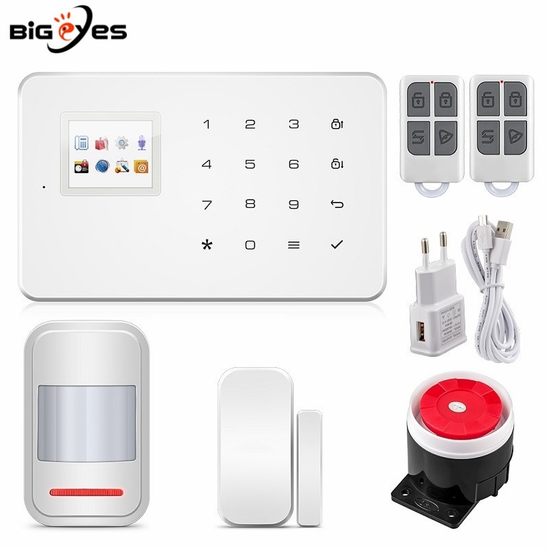 Draadloze Gsm Alarmsysteem G18 Draadloze Inbraak Alarm Systeem Draadloze Alarmsysteem App Op Afstand Controle