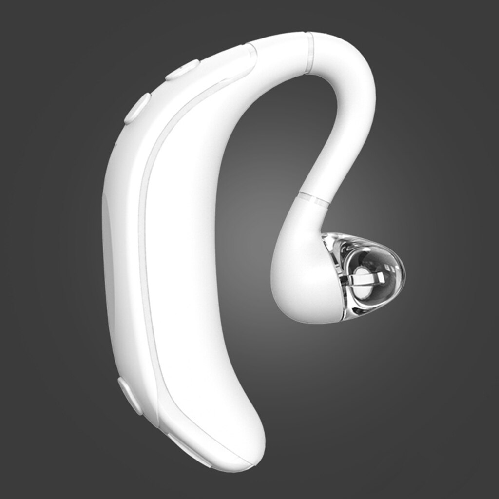 Bluetooth Headset V5.0 HD Wireless Bluetooth Earpiece with CVC8.0 Noise Cancelling 20Hrs Hands-Free Talking for Phone Laptop: White