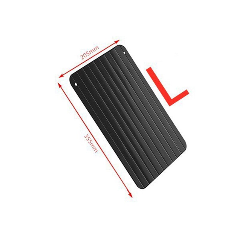 ShopINess Schnellauftau-Platte Für Fleisch - Auftauen Ohne Strom & Mikrowelle