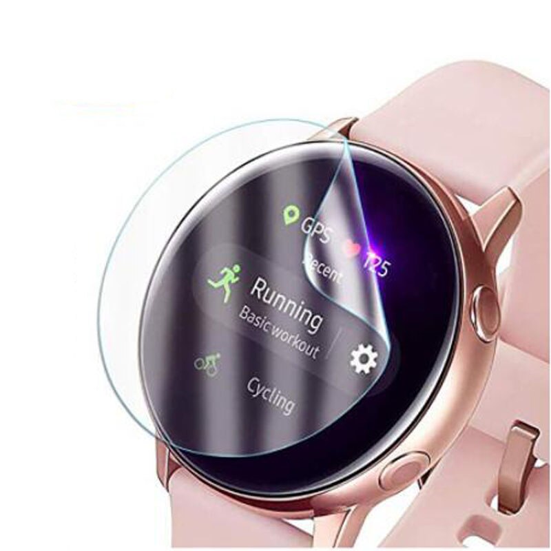 Hydrogel Soft Protective Film Guard For Samsung Galaxy Watch Active 2 40mm/44mm Active2 SmartWatch Screen Protector Full Cover