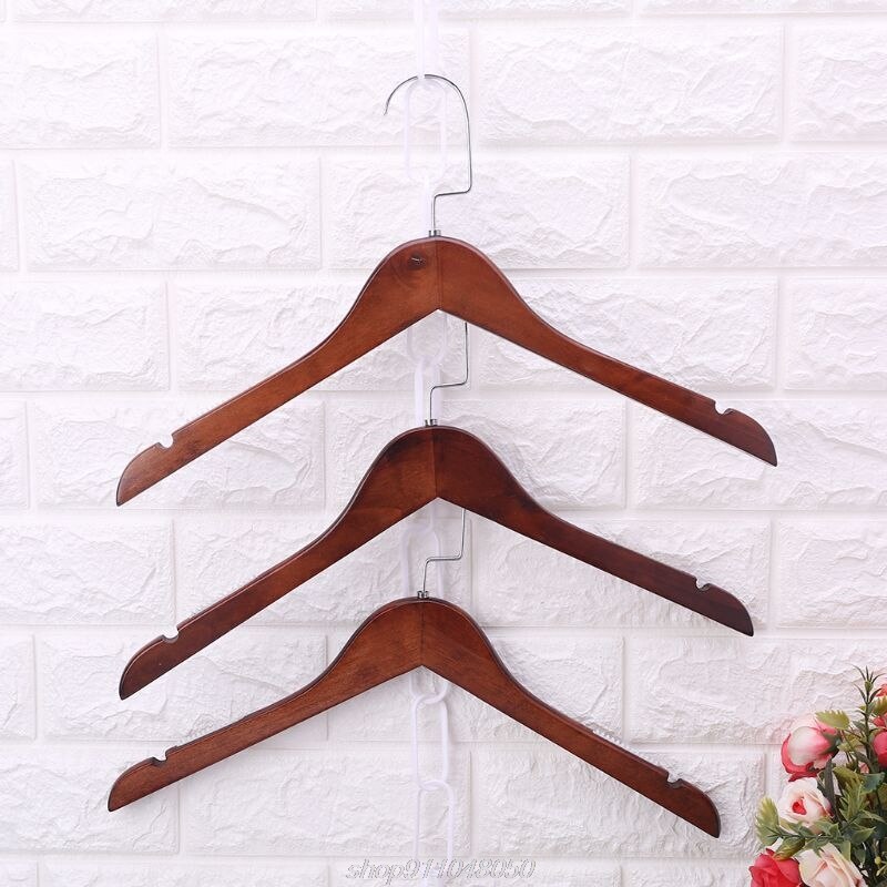 Plastic Clothes Market Shop Display Hanging Chain Hooks With 23 RingsHanger Household Tools 51Inch F19 21