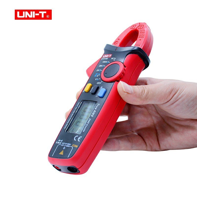 True RMS UNI-T UT210A/B/C mini multimeter digital clamp multimeter dc voltimetro amperimertro UNI T UT 210E dc clamp meter
