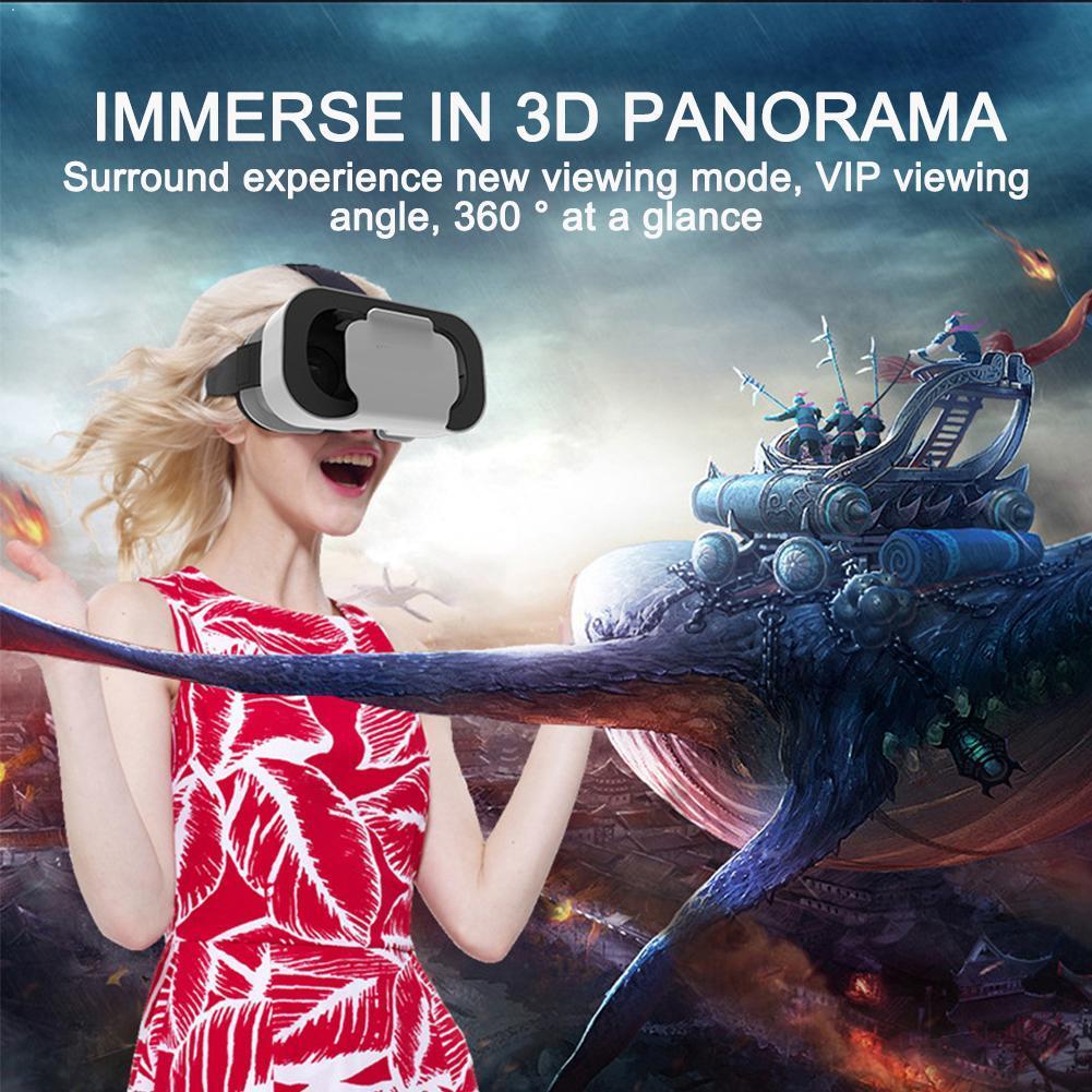 Voor vr shinecon box 5 mini vr-brillen 3d glazen virtuele bril voor google kartonnen smartp reality vr-headset  l7 k 4