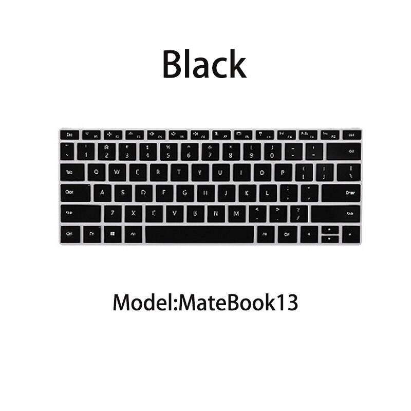 Silikon Tastatur Abdeckung für Huawei MateBook 13 14 XPro D14 D15 Laptop Notizbuch Protecter Haut Film für MagicBook 14 15: BK MateBook13