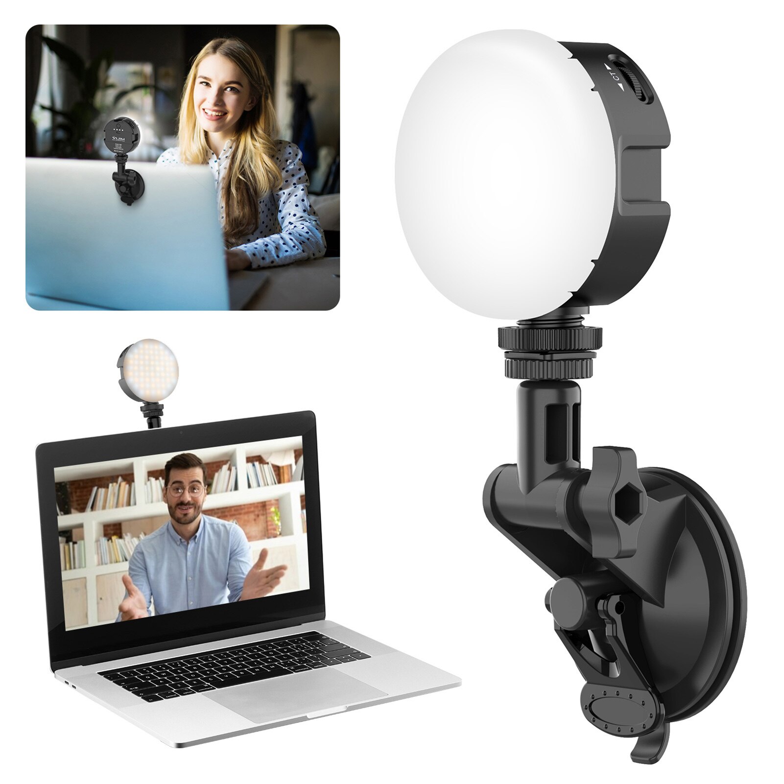ULANZI – Mini lampe vidéo LED VL69, 6500K, lumière de remplissage pour gopro 9 8 7 Hero iPhone 12 Pro Max 12 Mini 11 XS: Default Title