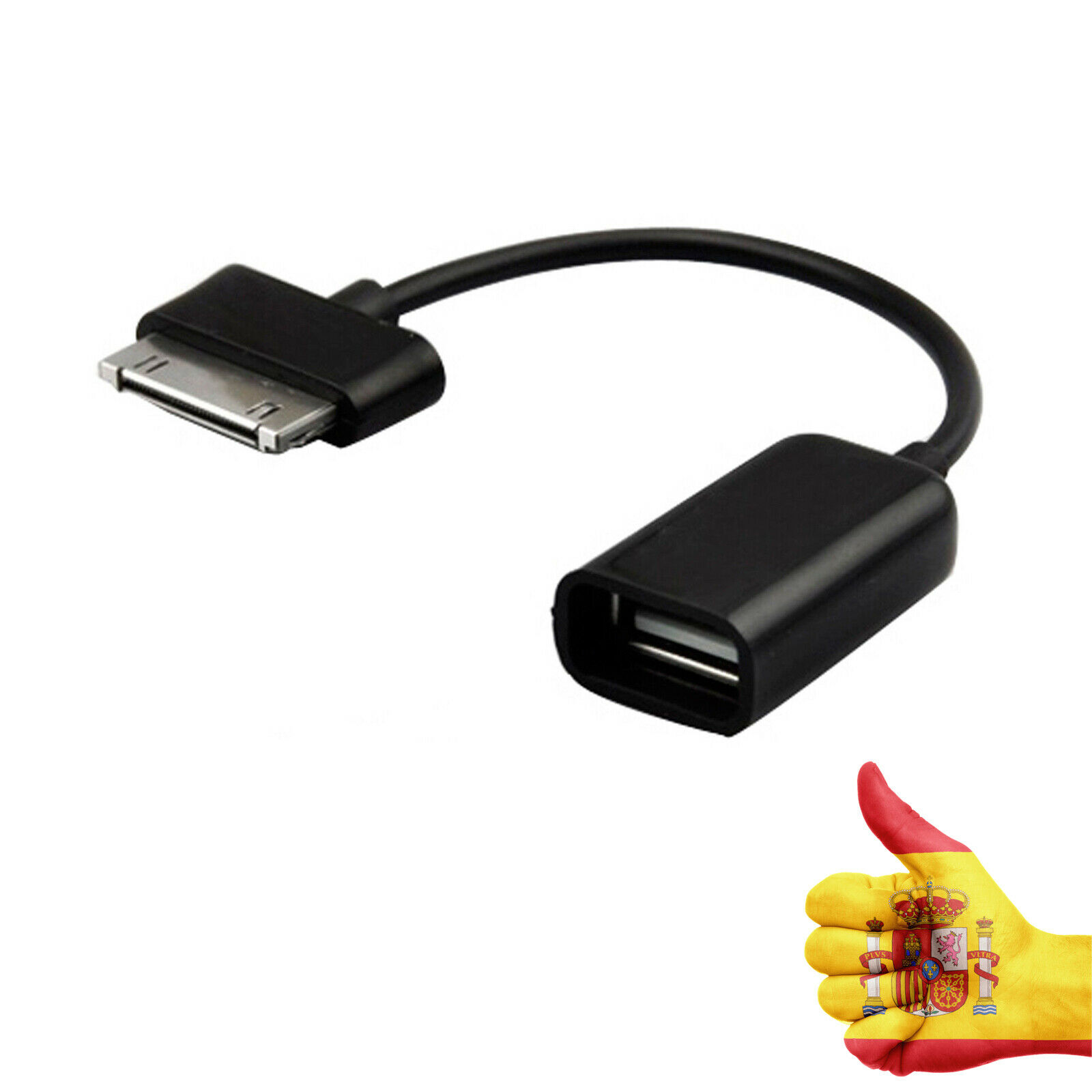 Adaptador de cabo USB OTG para Samsung Galaxy Tab 10.1 8.9 7.7 nota N8000 P3110 P5100 P5100 P7510 P7500 P7300 P7310 P1000 p6800