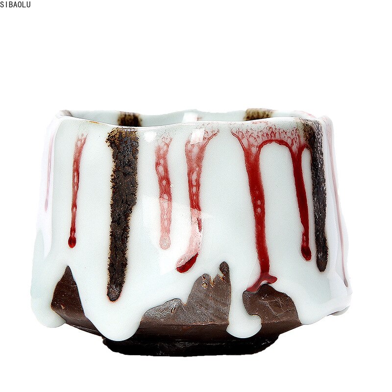 Criativo copo de chá cerâmica viagem copo mudança forno cerâmica casa teacup drinkware copos de café