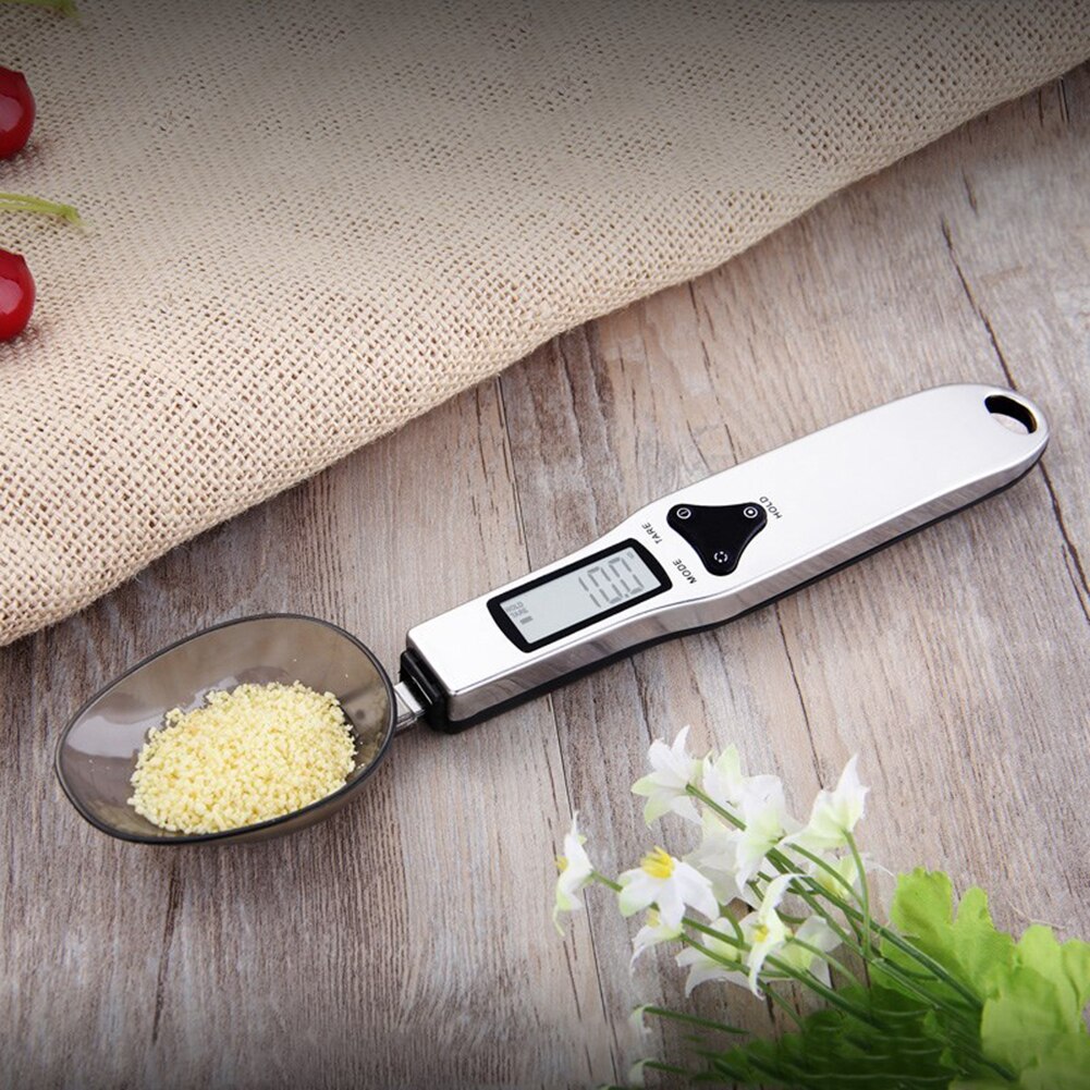 500g/0.1g skjeer skala lcd digital måleske vekt volum matte elektronisk til husholdningskjøkken som hjelper dekor