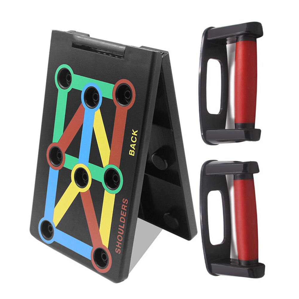 Push-up Rack Board 12 In 1 Body Building Fitness Exercise Tools Men Women Comprehensive Push-up Stands Body Building Equipment