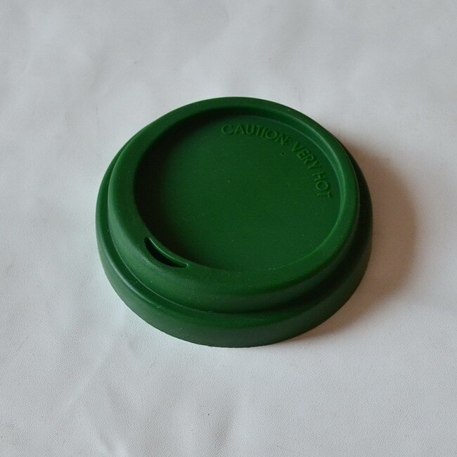 silicone lids(90mm/ 80mm) for Ceramic mugs Silicone Insulation Leakproof Cup Lid Heat Resistant Anti-Dust Mug Cover: A  80MM DARK GREEN