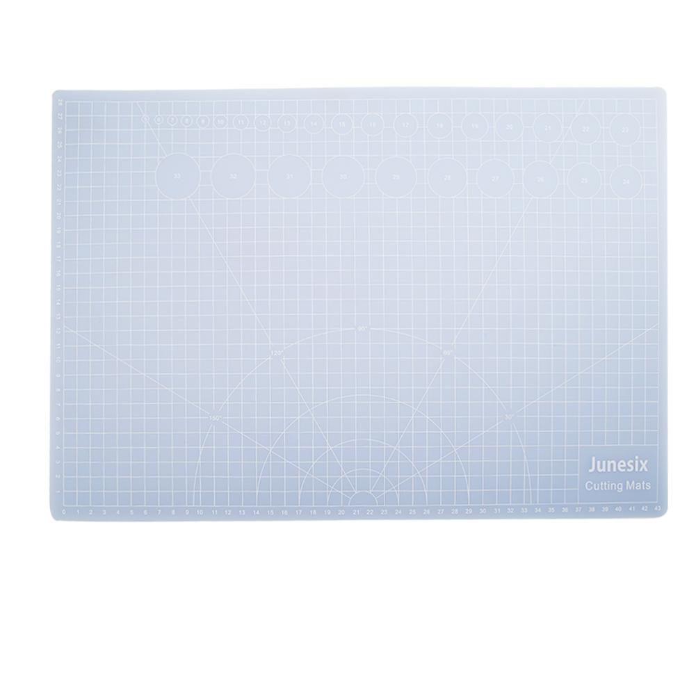 Transparent PVC Cutting Mat Pad Patchwork Tool Cut Board Writing Drawing Pad Safety and Reliability Kitchen Must Have Artifacts