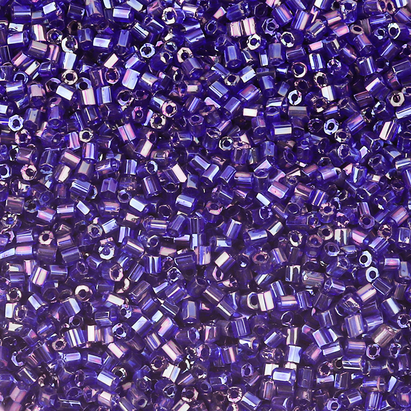 1100 pièces 2mm AB couleur perles Tube forme verre perle perles de rocaille pour la fabrication de bijoux perles d'espacement en vrac bracelet à bricoler soi-même collier