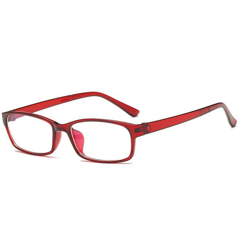 0 -0.5 -1 -1.5 -2 -2.5 -3 -3.5 -4 -5 -6 Afgewerkt Bijziendheid Bril Mannen Korte-Sight Eyewear Blauw Gecoat Vrouwen Dioptrie Brillen: customize / red frame