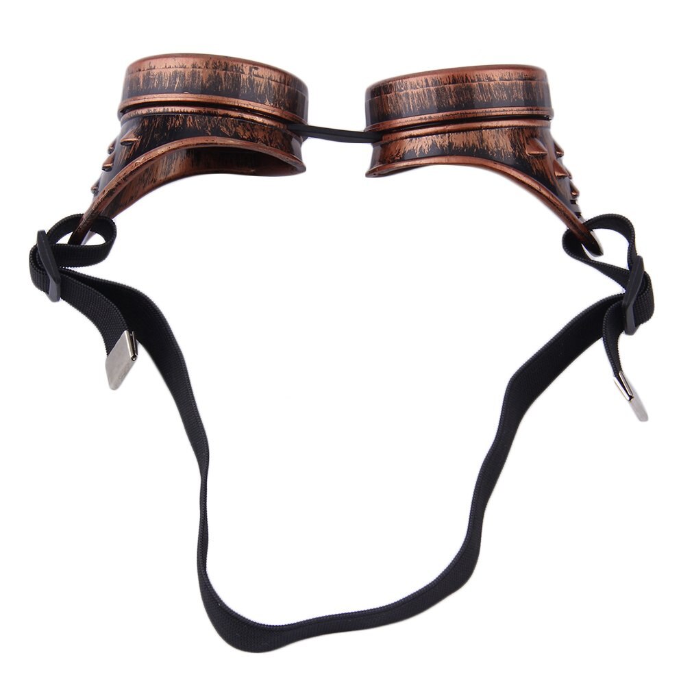 Professionele Cyber Goggles Steam Bril Vintage Lassen Gothic Victoriaanse Outdoor Sport Fiets Zonnebril