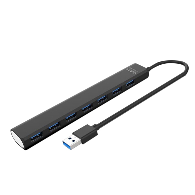 Hoge Snelheid 5Gbps Usb Separator 3.0 Hub 7 Poorten Met Onafhankelijke Switch Uitbreiding Hub USB3.0