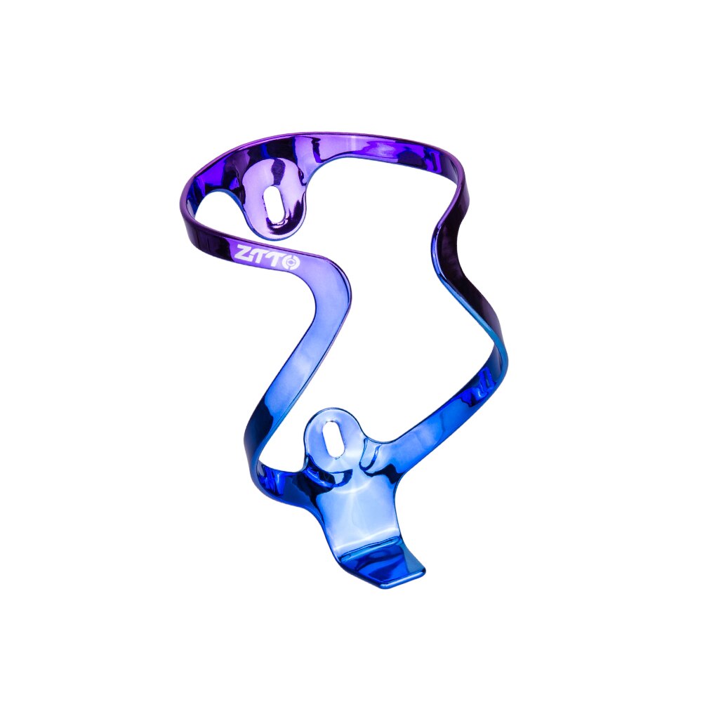 Aluminum Color gradient Bicycle Bottle Holder Colorful MTB road Gravel bike water bottle cage plating Color Mix Bottle Holder