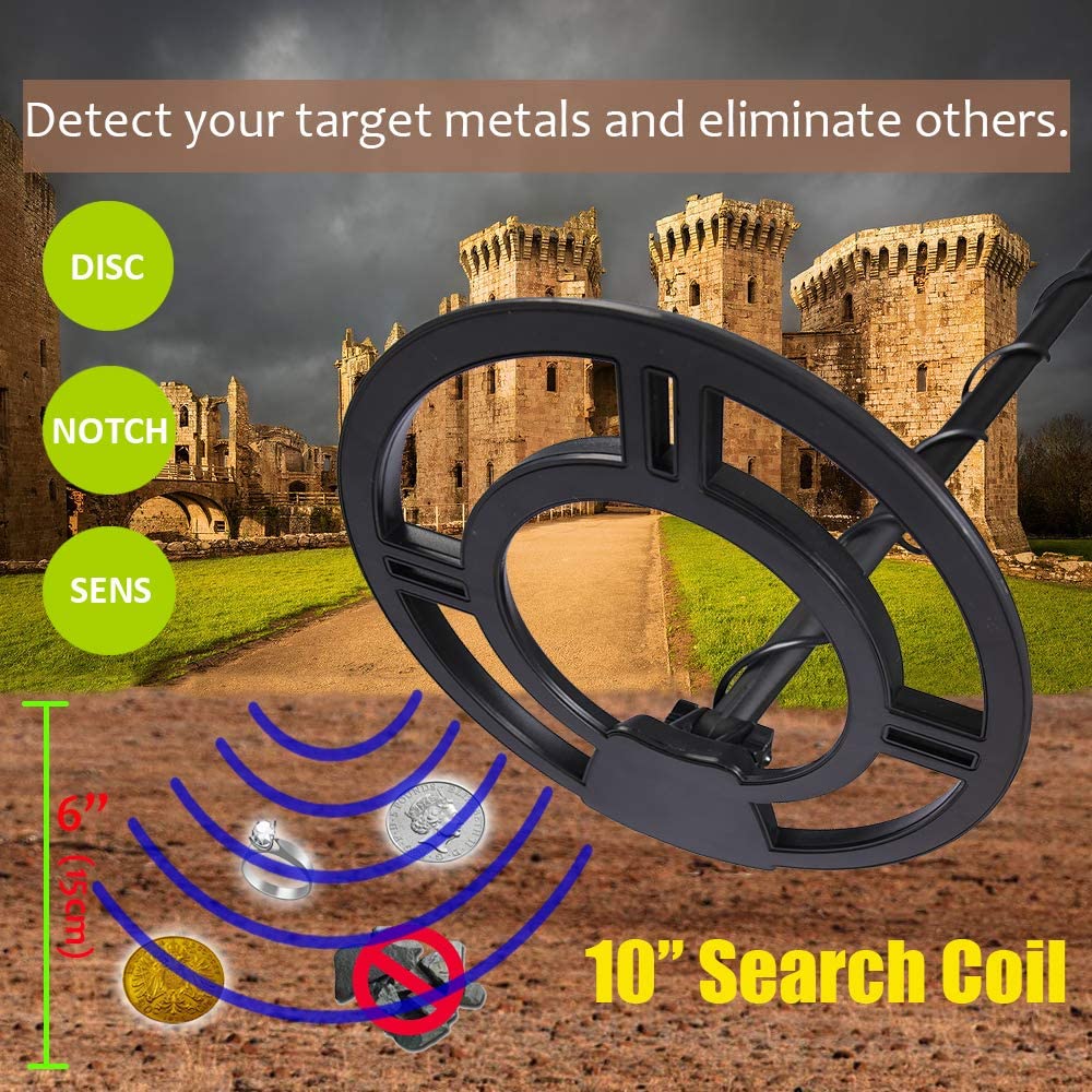 thumbnail image 2 of LCD Display Underground Metal Detector With IP67 Waterproof Coil - Gold Digger Hunter 2 of 6