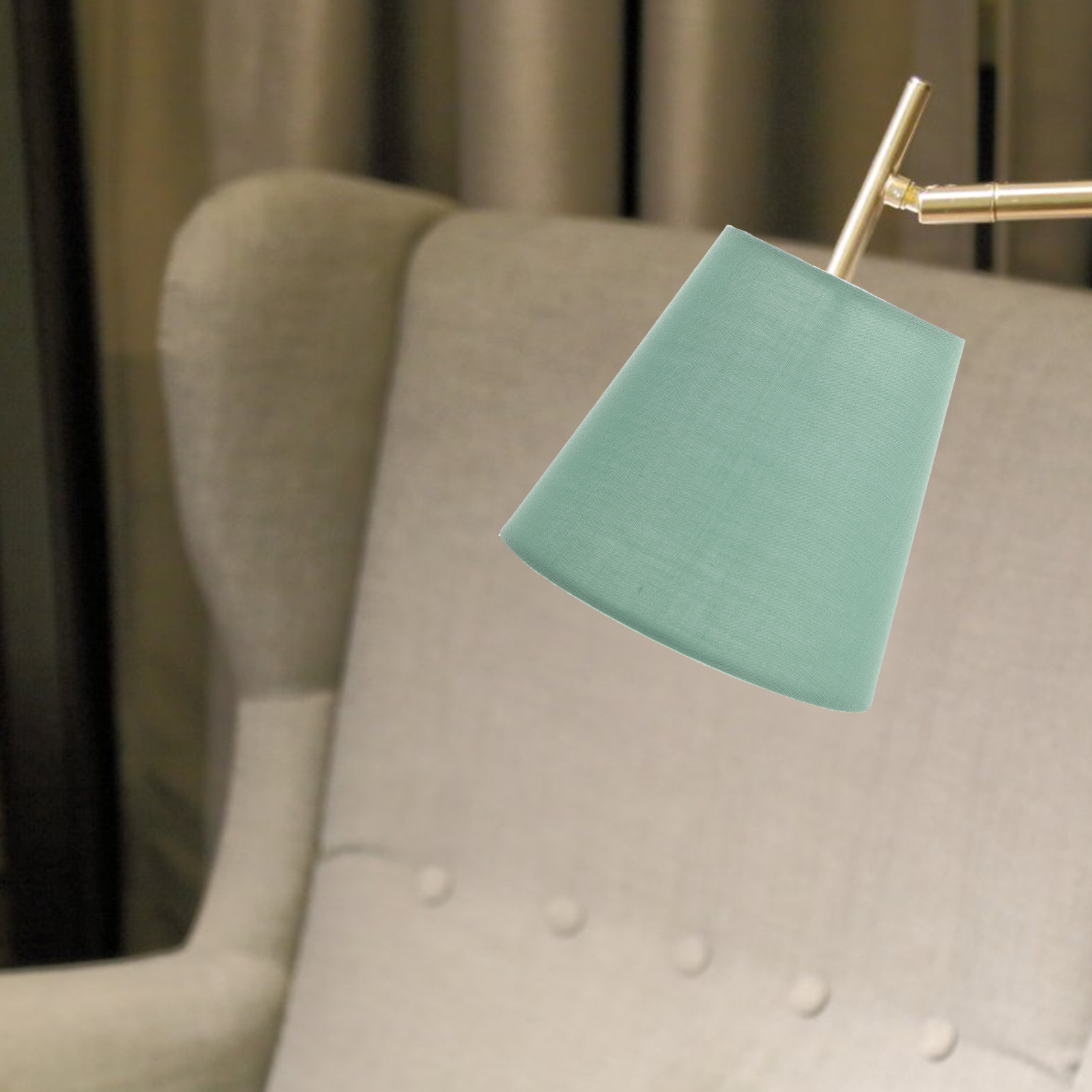 Kleiner Lampen schirm e14 Sockel retro-Stil Lampen schirm Stoff Jahrgang Lampen schirm: verrotten