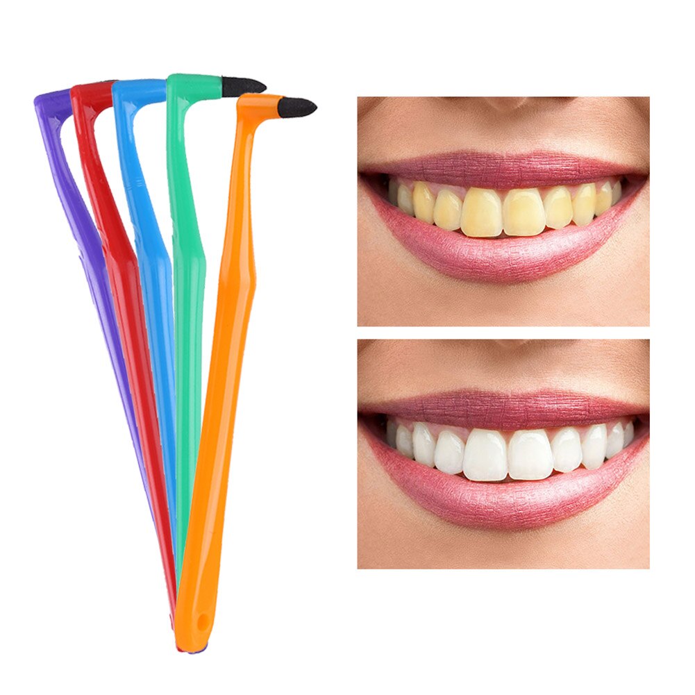 Orthodontic Interdental Toothbrush Teeth Cleaning Tooth-floss Soft Brush for People with Brace Gap Cleaning Tool