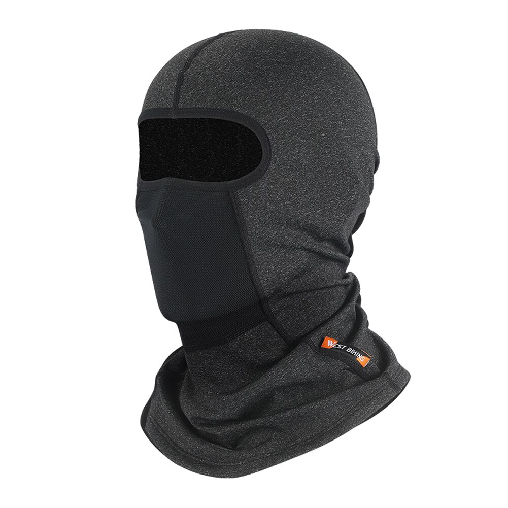 West Fietsen Winter Warm Fleece Fietsen Kap Masker Cap Winddicht Outdoor Sport Gezicht Hals Cover Balaclava Hoed Hoofddeksel Apparatuur: Grey basic