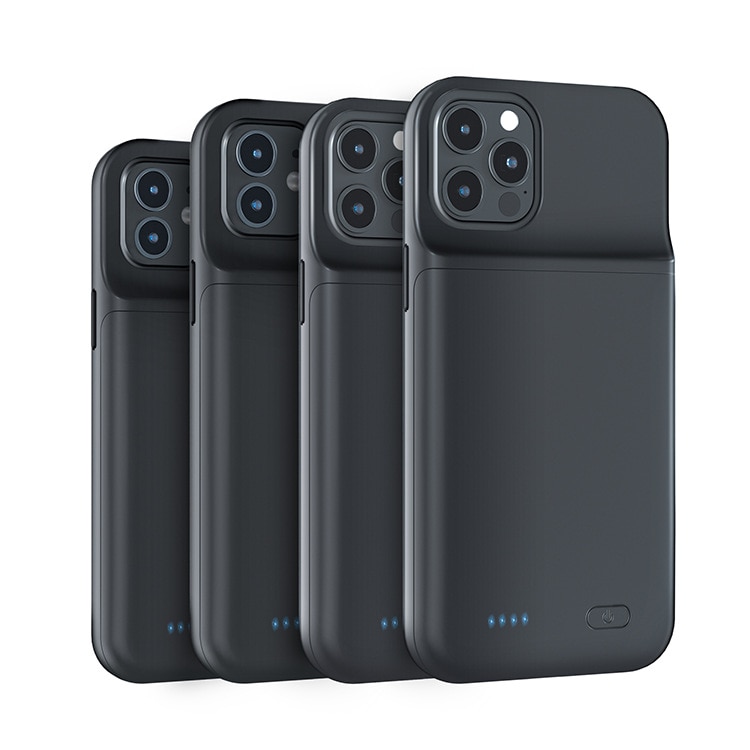 Funda de cargador de batería de 6800mAh para iPhone 13, 12, 11, Mini Pro Max, funda de carga de Banco de energía delgada de respaldo externo