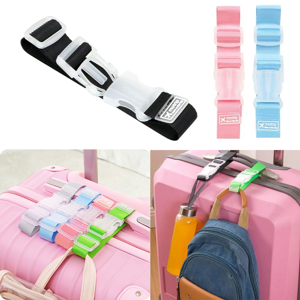 Luggage Straps Luggage Connector Straps for Suitcases Add A Bag and Connect Suitcases Together Adjustable Accessories Belts