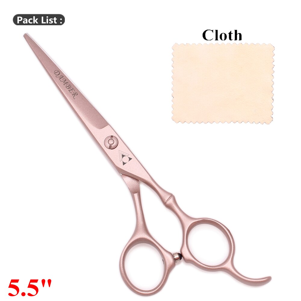 Tijeras profesionales de acero japonés para peluquería, Set de corte de cabello de , 6 440C, 5,5: 9030 jin ping 5.5