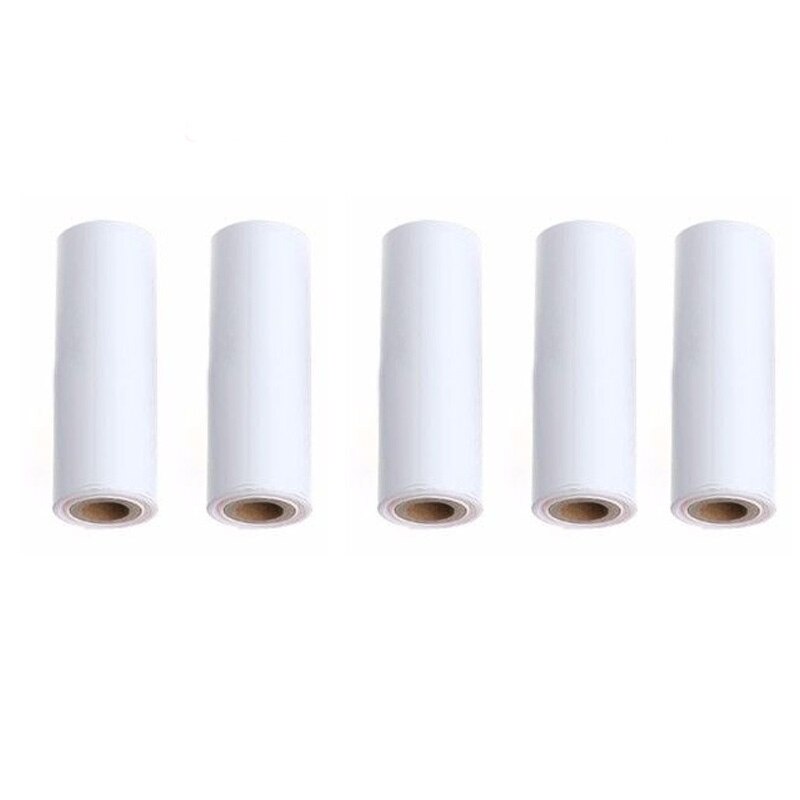 5 stk 80 x 30mm termisk kvitteringspapirrulle til mobil pos 80mm termoprinter