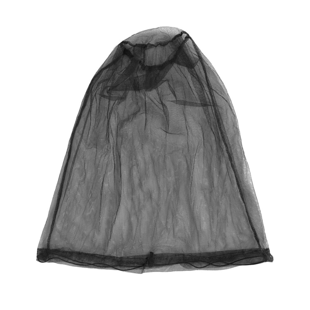 Outdoor Travel Anti-mosquito Net Cap Insect-resistant Mask Gauze Drawstring Beekeeping Net Face Protector Network: Default Title