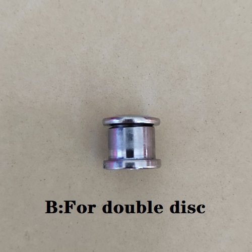 Tornillos de rueda de cadena de manivela MTB, tuerca de perno de disco fijo, plato, piezas de bicicleta de carretera, juego de bielas de reacondicionamiento de bicicleta plegable, monobloque de clavo de acero: Verde claro