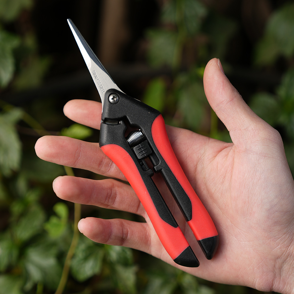 Mini Gardening Scissors for Pruning, Fruit Pruning, Pruning, Grape Picking, and Gardening Tools: Yellow