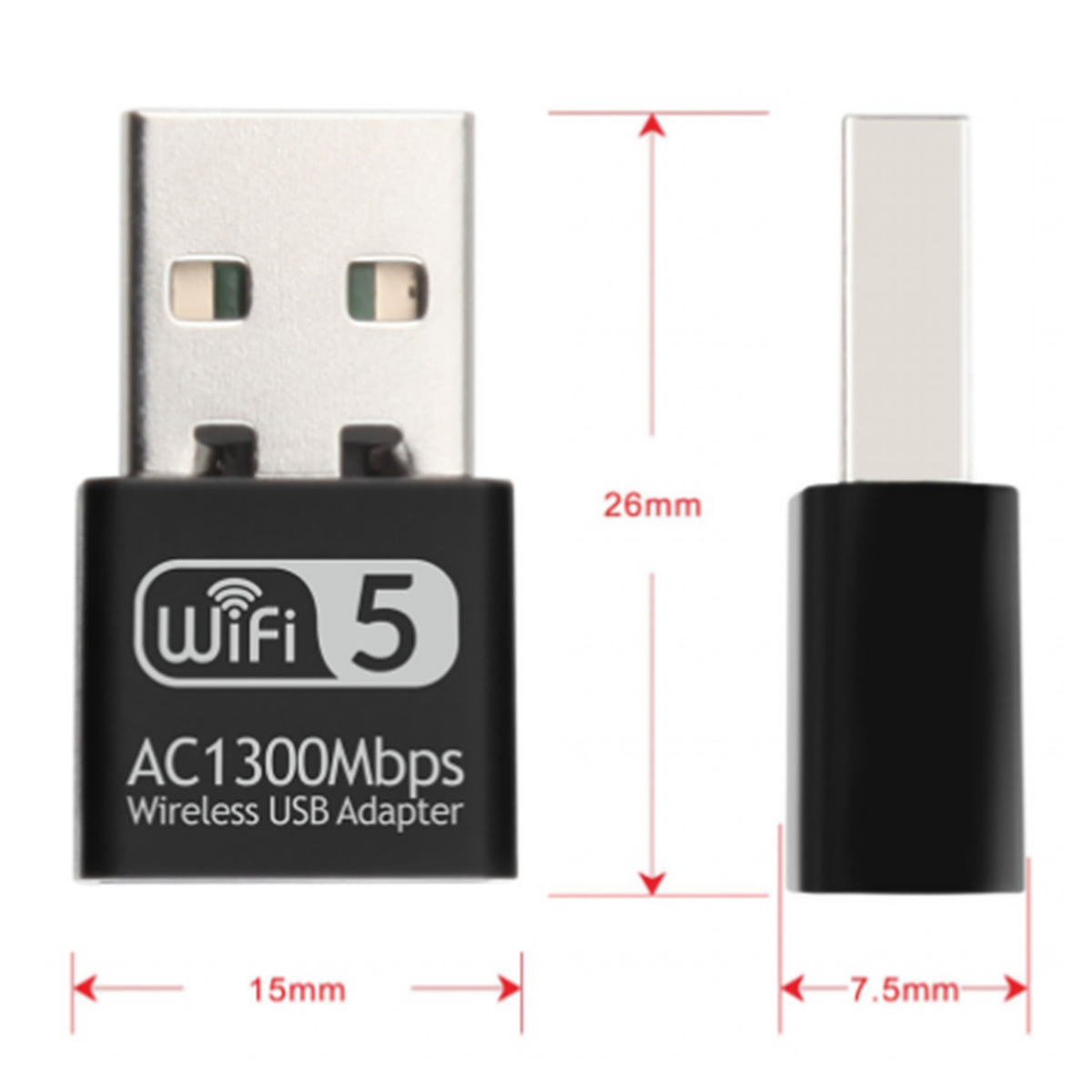 N84R USB Wifi adapter Sieciowy podwójny zespół 2.4... – Grandado